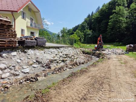 Sanacija vodotoka Šumščica v Lazah  (3)